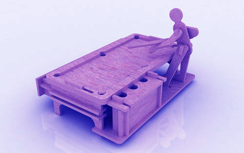 Intra απο ξύλο plywood 3mm-4mm πάχος - Βάση για στυλό μπιλιάρδου 3mm Δίασταση 30x30 cm Intraeaxys-poke9doj