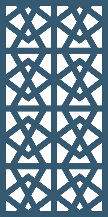 Intra απο ξύλο plywood 3mm-4mm πάχος - Διαχωριστικό τοίχου EXP078 Δίασταση 30x30 cm Intraeaxys-e1geqvol