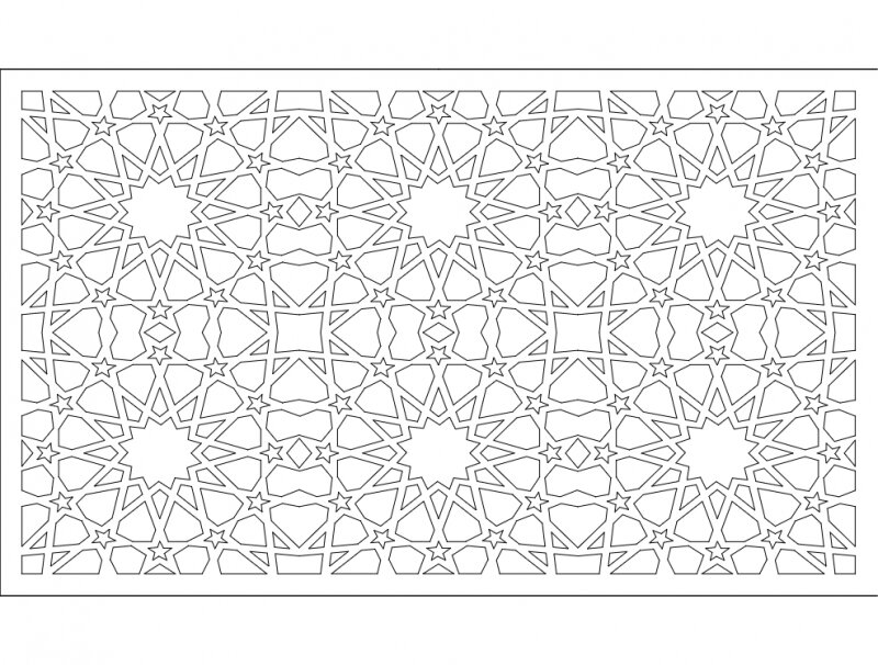 Intra απο ξύλο plywood 3mm-4mm πάχος - Κενάν Ζαμάν Διαχωριστής Δίασταση 30x30 cm Intraeaxys-075ljk1z