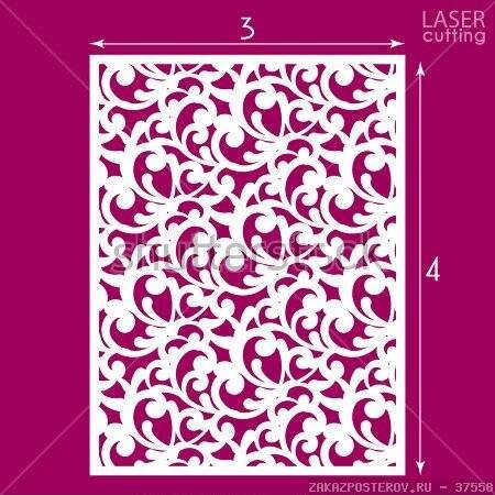 Intra απο ξύλο plywood 3mm-4mm πάχος - Διάνυσμα χωρίς ραφή πρότυπο διακοσμητικό πάνελ κοπής Δίασταση 30x30 cm Intraeaxys-51r5dm76