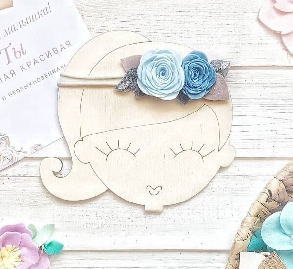 Intra απο ξύλο plywood 3mm-4mm πάχος - Κορίτσια Hair Tie Ελαστική βάση για τα μαλλιά Δίασταση 30x30 cm Intraeaxys-e1gk4wyo