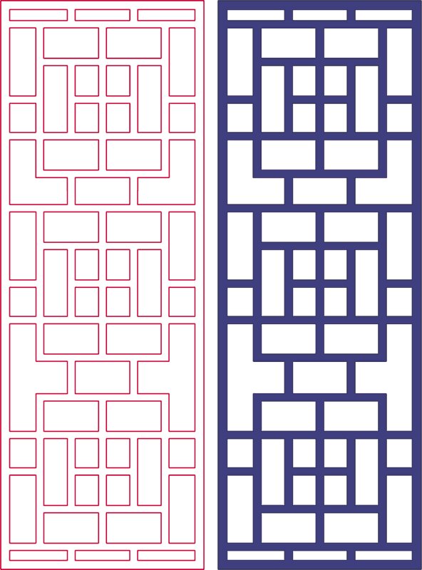 Intra απο ξύλο plywood 3mm-4mm πάχος - Dxf Pattern Designs 2d 139 Δίασταση 30x30 cm Intraeaxys-078gxqo5