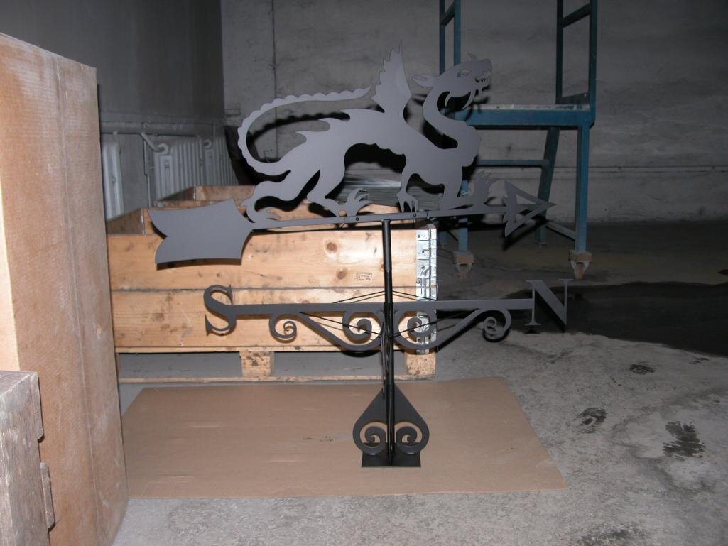 Intra απο ξύλο plywood 3mm-4mm πάχος - Dragon Weathervanes Δίασταση 30x30 cm Intraeaxys-91jy451m