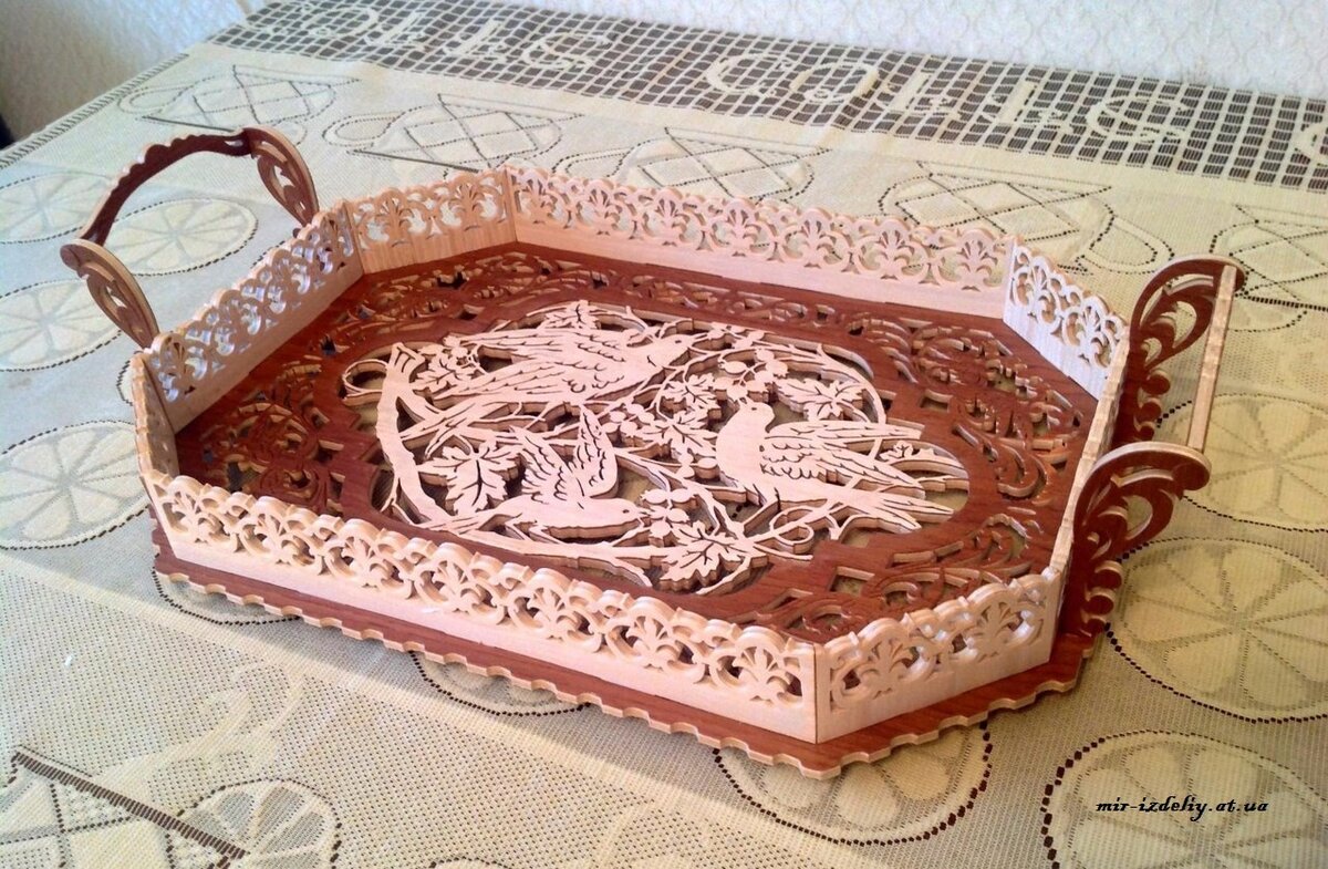 Intra απο ξύλο plywood 3mm-4mm πάχος - Raznos Koziy Mokh Δίασταση 30x30 cm Intraeaxys-51r93m16