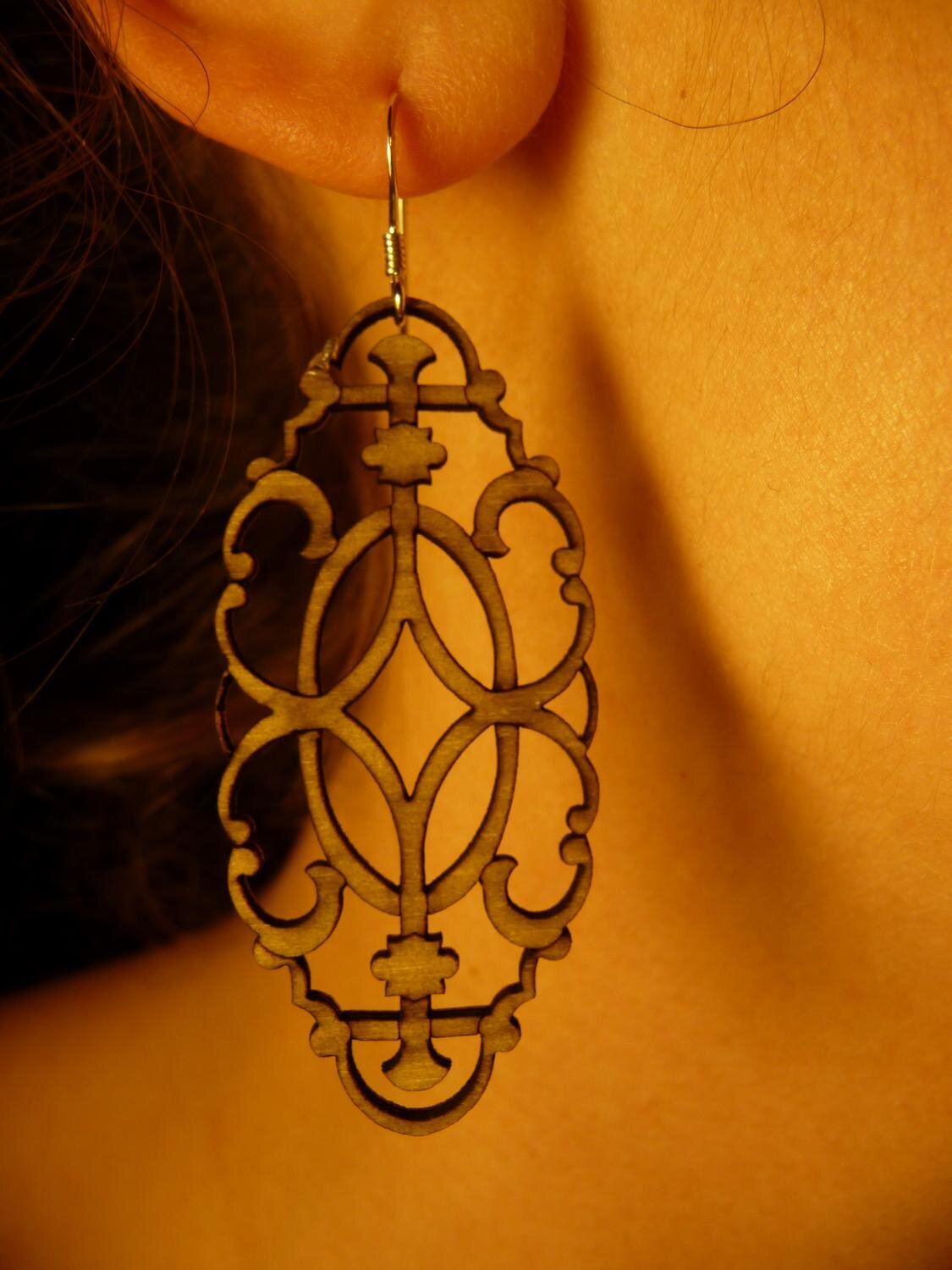 Σετ των 3 Intra απο ξύλο plywood 3mm-4mm πάχος - Αρχείο PDF Ξύλινα Διακοσμητικά Σκουλαρίκια Δίασταση 3x3 cm Intraeaxys-eoxld3jo