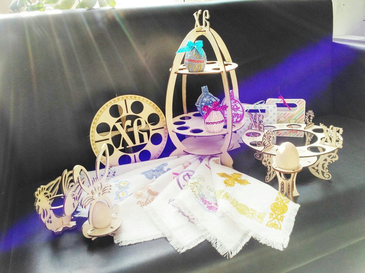 Intra απο ξύλο plywood 3mm-4mm πάχος - Πασχαλινή διακόσμηση σπιτιού Δίασταση 30x30 cm Intraeaxys-91jdyp81