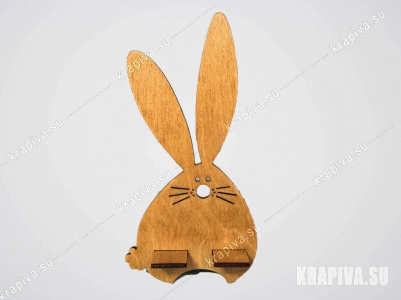 Intra απο ξύλο plywood 3mm-4mm πάχος - Σταντ τηλεφώνου 305 Tav 351 An Model Δίασταση 30x30 cm Intraeaxys-lopw337w