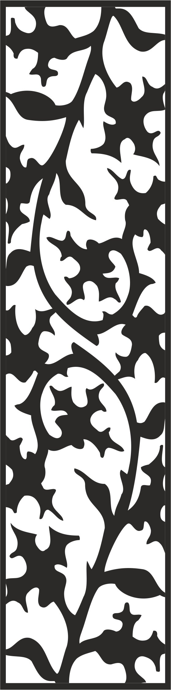 Intra απο ξύλο plywood 3mm-4mm πάχος - Διάνυσμα Floral μοτίβο Δίασταση 30x30 cm Intraeaxys-51rd83o6