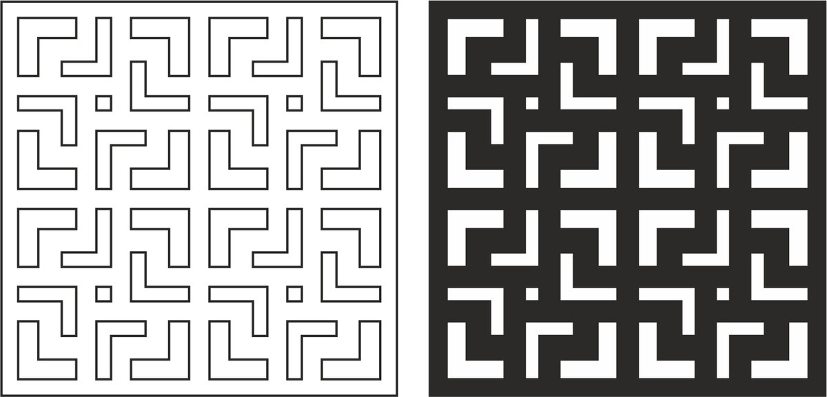 Intra απο ξύλο plywood 3mm-4mm πάχος - Μοντέρνο σχέδιο μοτίβων Δίασταση 30x30 cm Intraeaxys-lop83k7w