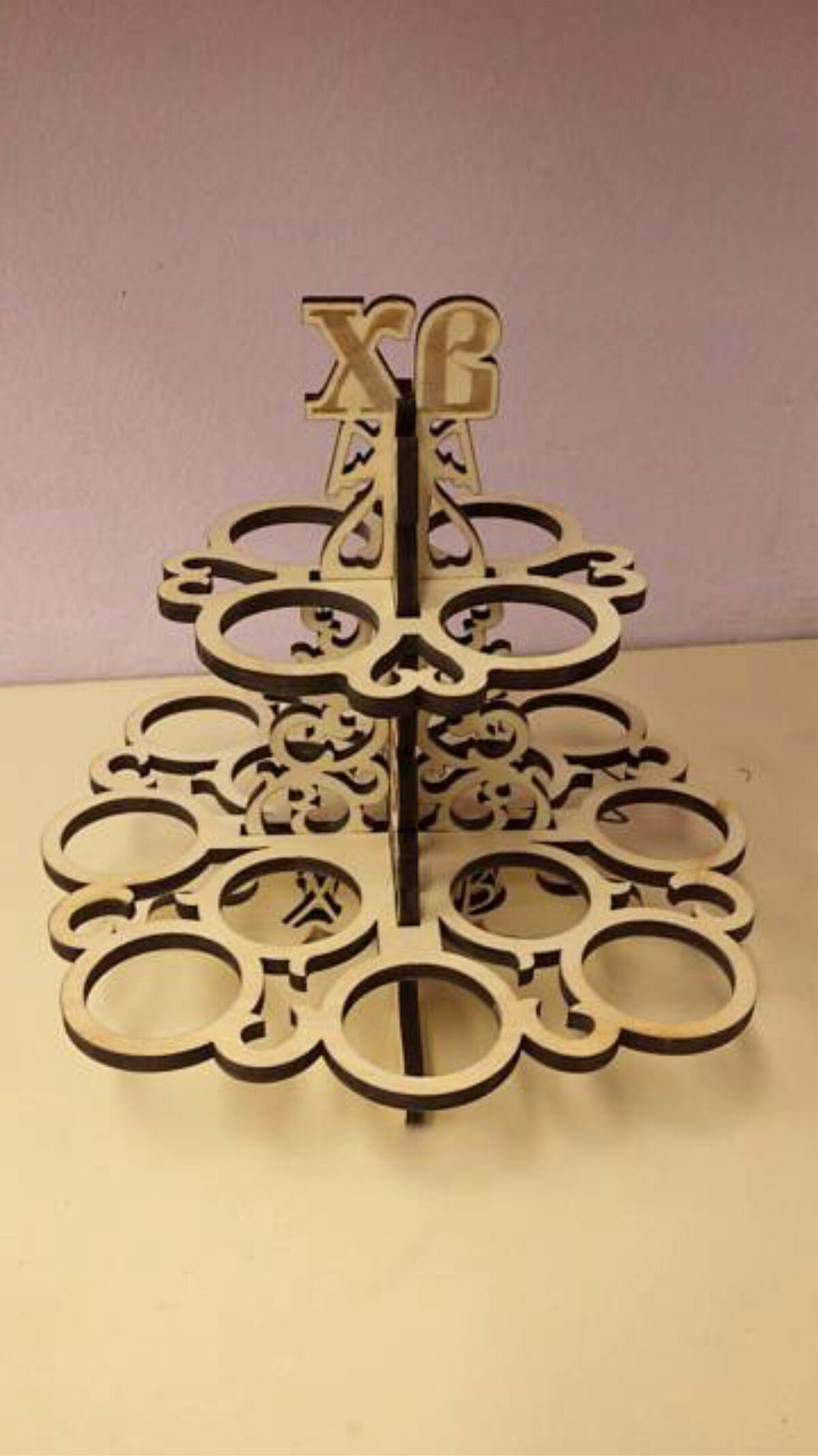 Intra απο ξύλο plywood 3mm-4mm πάχος - Podstavka Pod Kulich Δίασταση 30x30 cm Intraeaxys-eo0wn01g