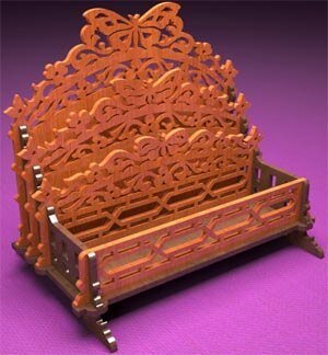 Intra απο ξύλο plywood 3mm-4mm πάχος - Αρχείο PDF Porta Lettere Δίασταση 30x30 cm Intraeaxys-d1llmg1m