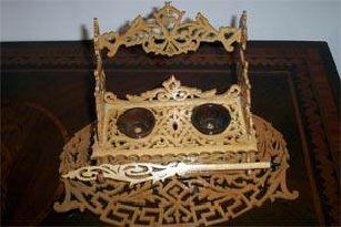 Intra απο ξύλο plywood 3mm-4mm πάχος - Αρχείο PDF Porta Calamaio Amati Tav 3 Δίασταση 30x30 cm Intraeaxys-yon8eyor