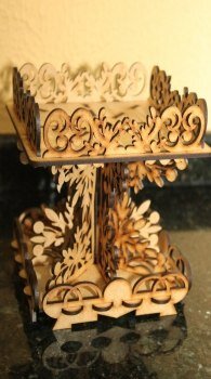 Intra απο ξύλο plywood 3mm-4mm πάχος - Αρχείο PDF Baleiro Modificado CNC Plans Δίασταση 30x30 cm Intraeaxys-51rmnro6