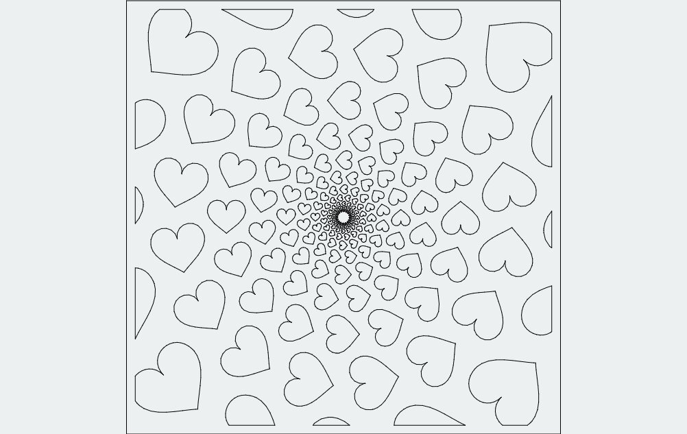 Intra απο ξύλο plywood 3mm-4mm πάχος - 3d Kalp Seperatör Δίασταση 30x30 cm Intraeaxys-zo98ze1k