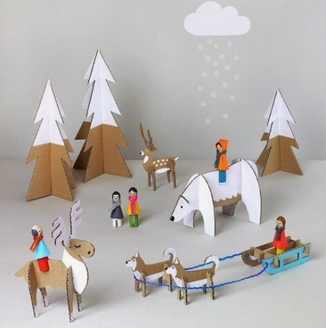 Intra απο ξύλο plywood 3mm-4mm πάχος - Διακοσμητικό 3d χαρτόνι παζλ Δίασταση 30x30 cm Intraeaxys-eo0dq07g