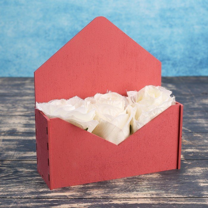 Intra απο ξύλο plywood 3mm-4mm πάχος - Πρότυπο κιβωτίου λουλουδιών φακέλων Δίασταση 30x30 cm Intraeaxys-qommqp5o