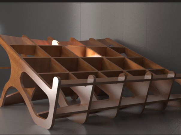 Intra απο ξύλο plywood 3mm-4mm πάχος - Βάσεις Laptop Owen Δίασταση 30x30 cm Intraeaxys-eo0em91g