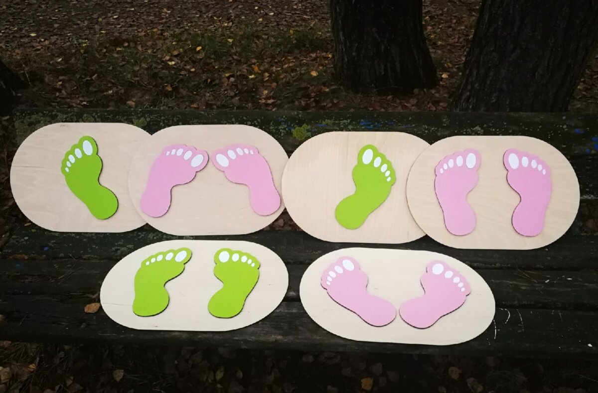 Intra απο ξύλο plywood 3mm-4mm πάχος - Δραστηριότητες για παιδιά Μαρκαδόροι δαπέδου για την τάξη Δίασταση 30x30 cm Intraeaxys-yon0yk27