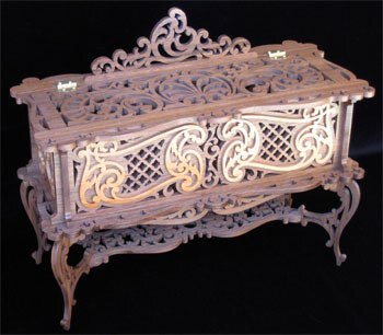 Intra απο ξύλο plywood 3mm-4mm πάχος - Shkatulka 2 Δίασταση 30x30 cm Intraeaxys-078nzm75