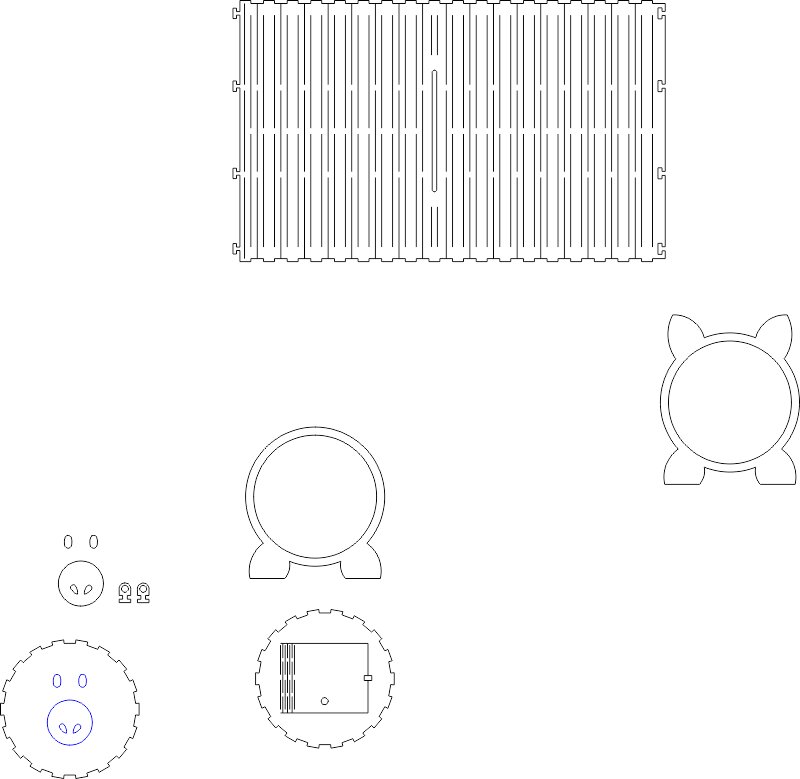 Intra απο ξύλο plywood 3mm-4mm πάχος - علبة مناديل او حصالة مدورة Δίασταση 30x30 cm Intraeaxys-qom03p13