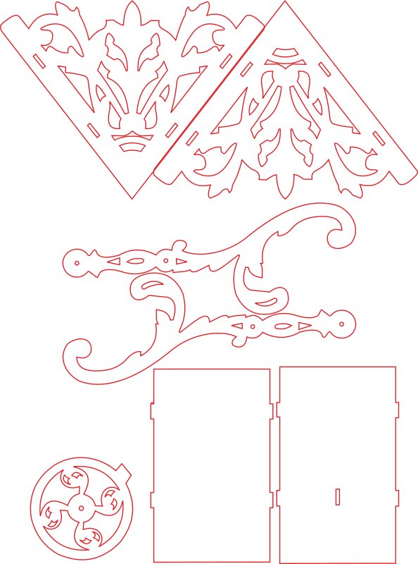 Intra απο ξύλο plywood 3mm-4mm πάχος - Graphique عربة Δίασταση 30x30 cm Intraeaxys-r7vxvkod