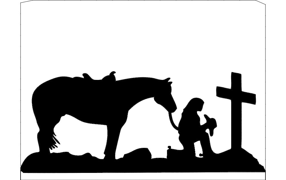 Intra απο ξύλο plywood 3mm-4mm πάχος - Αλογο Δίασταση 30x30 cm Intraeaxys-lopnqx7w