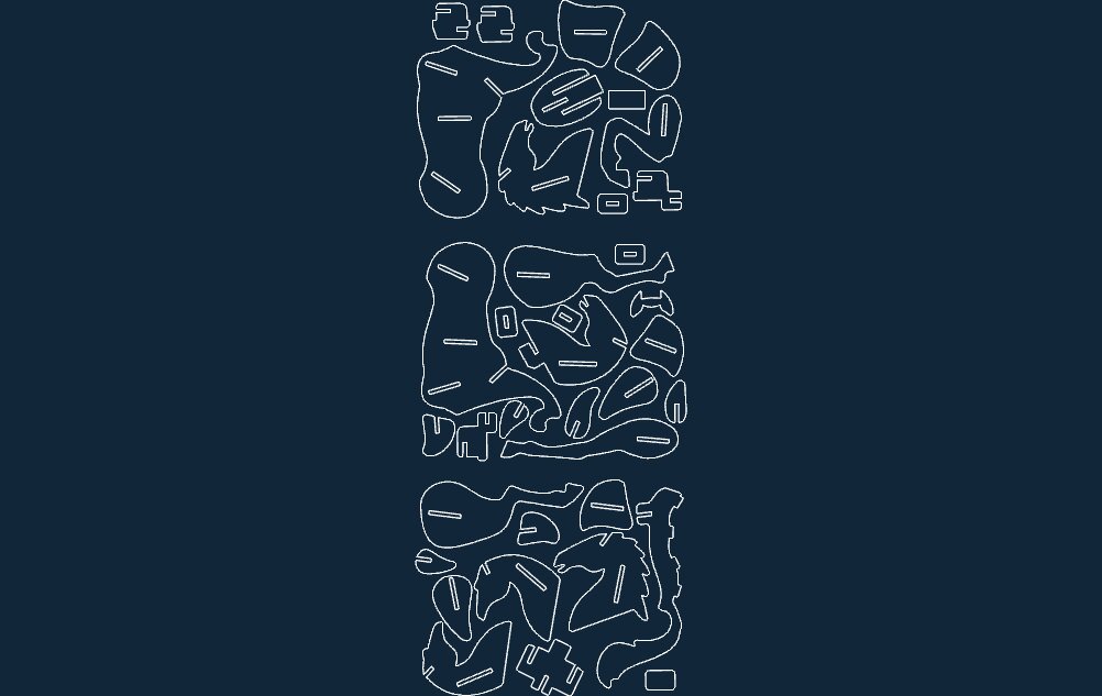 Intra απο ξύλο plywood 3mm-4mm πάχος - Horse Puzzle Cleaned Δίασταση 30x30 cm Intraeaxys-pok3g37j