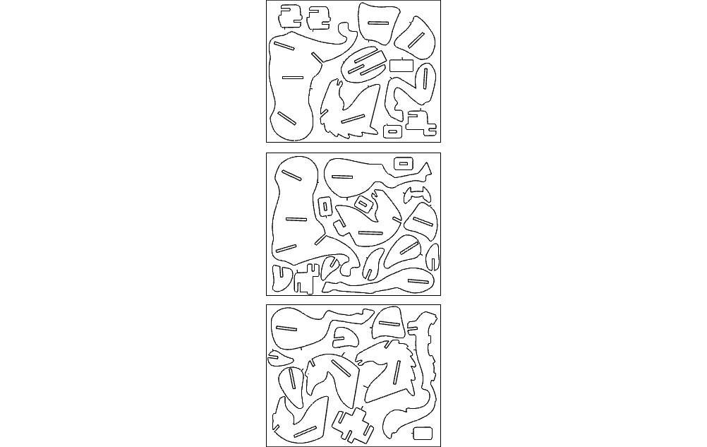 Intra απο ξύλο plywood 3mm-4mm πάχος - άλογο καβάλο Δίασταση 30x30 cm Intraeaxys-078yw5o5