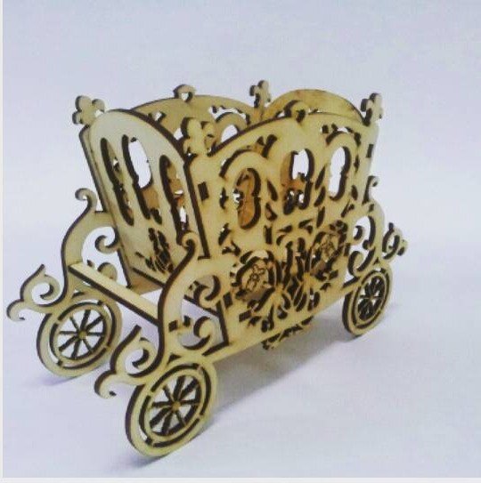 Intra απο ξύλο plywood 3mm-4mm πάχος - Καρέτα 3D παζλ Δίασταση 30x30 cm Intraeaxys-voqxxe72