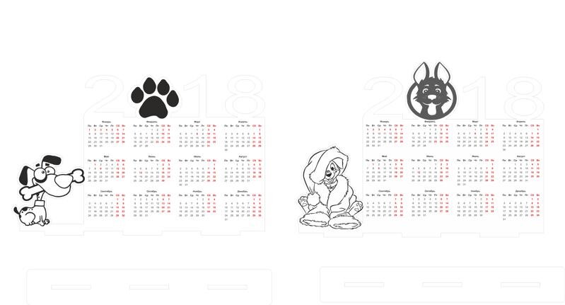 Intra απο ξύλο plywood 3mm-4mm πάχος - Kalendar Nastolny 2018 6mm Δίασταση 30x30 cm Intraeaxys-eo22n4o8