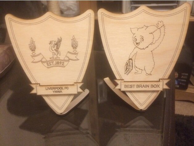 Intra απο ξύλο plywood 3mm-4mm πάχος - Ασπίδα κενό τρισδιάστατο παζλ Δίασταση 30x30 cm Intraeaxys-p7yyj57q