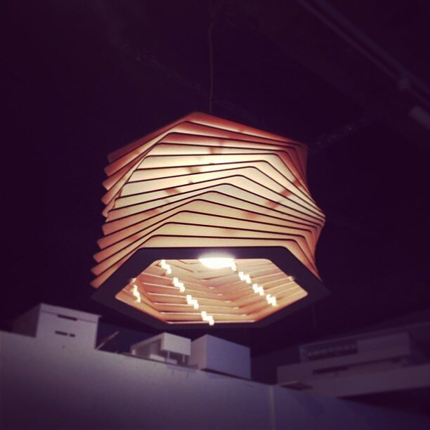 Intra απο ξύλο plywood 3mm-4mm πάχος - Αρχείο PDF Helix Lamp Shade Δίασταση 30x30 cm Intraeaxys-m1d69x37
