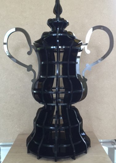 Intra απο ξύλο plywood 3mm-4mm πάχος - Κύπελλο Fa Δίασταση 30x30 cm Intraeaxys-eo2xq678