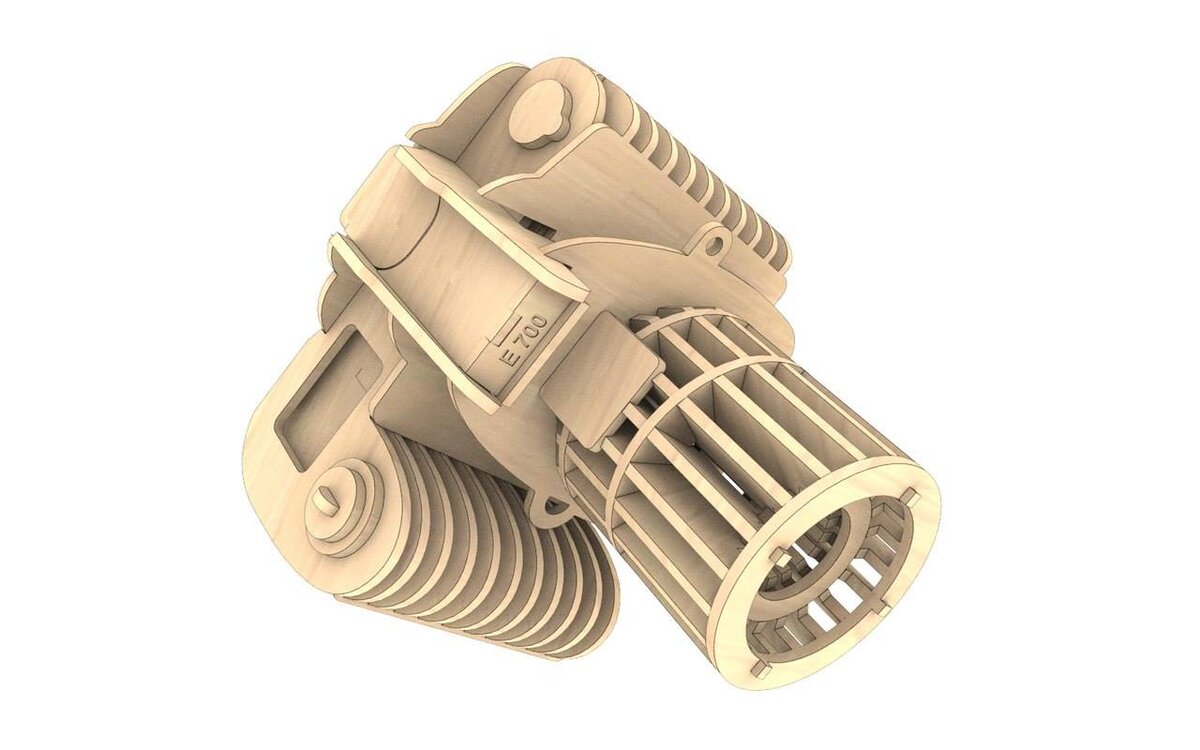 Intra απο ξύλο plywood 3mm-4mm πάχος - Ξύλινη κάμερα – e700 Δίασταση 30x30 cm Intraeaxys-zo9094ok