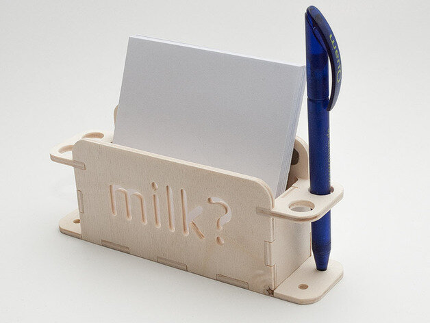 Intra απο ξύλο plywood 3mm-4mm πάχος - Zettelhalter Δίασταση 30x30 cm Intraeaxys-voqk5do2