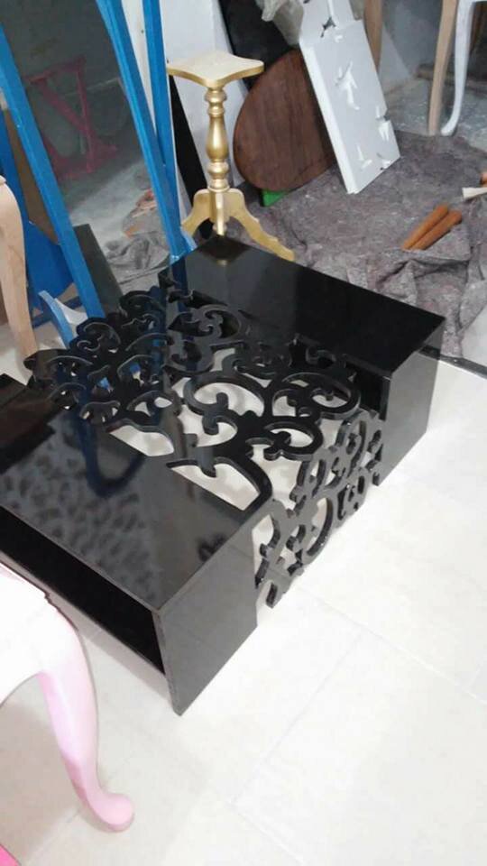 Intra απο ξύλο plywood 3mm-4mm πάχος - Sehpa sarmaşık Δίασταση 30x30 cm Intraeaxys-eoxjrq7z