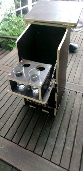 Intra απο ξύλο plywood 3mm-4mm πάχος - Zwitscherkasten Δίασταση 30x30 cm Intraeaxys-yon5dpor