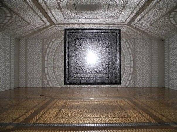 Intra απο ξύλο plywood 3mm-4mm πάχος - Λάμπα Δίασταση 30x30 cm Intraeaxys-eo2lnm78