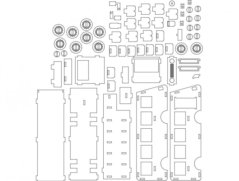 Intra απο ξύλο plywood 3mm-4mm πάχος - Λεωφορείο Δίασταση 30x30 cm Intraeaxys-eo4l9y1j