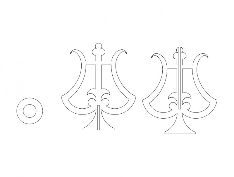 Intra απο ξύλο plywood 3mm-4mm πάχος - Πολυέλαιος Δίασταση 30x30 cm Intraeaxys-67wmvlo2