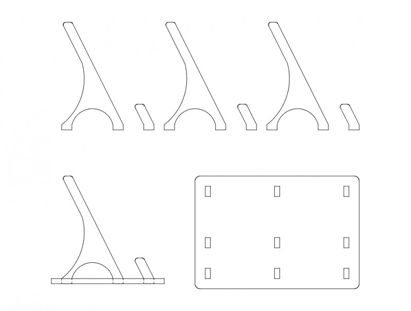 Intra απο ξύλο plywood 3mm-4mm πάχος - Κάτοχος επαγγελματικής κάρτας Δίασταση 30x30 cm Intraeaxys-eox64qoz