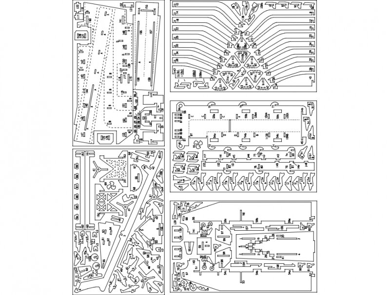 Intra απο ξύλο plywood 3mm-4mm πάχος - Αεροσκάφος Δίασταση 30x30 cm Intraeaxys-zo9pny7k