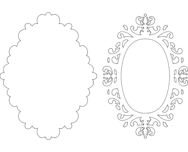 Intra απο ξύλο plywood 3mm-4mm πάχος - Πλαίσιο καθρέφτη 22 Δίασταση 30x30 cm Intraeaxys-d1l04p1m