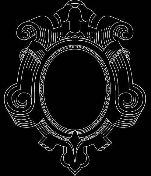 Intra απο ξύλο plywood 3mm-4mm πάχος - Κορνίζα καθρέφτη 0558 Δίασταση 30x30 cm Intraeaxys-voqvye12