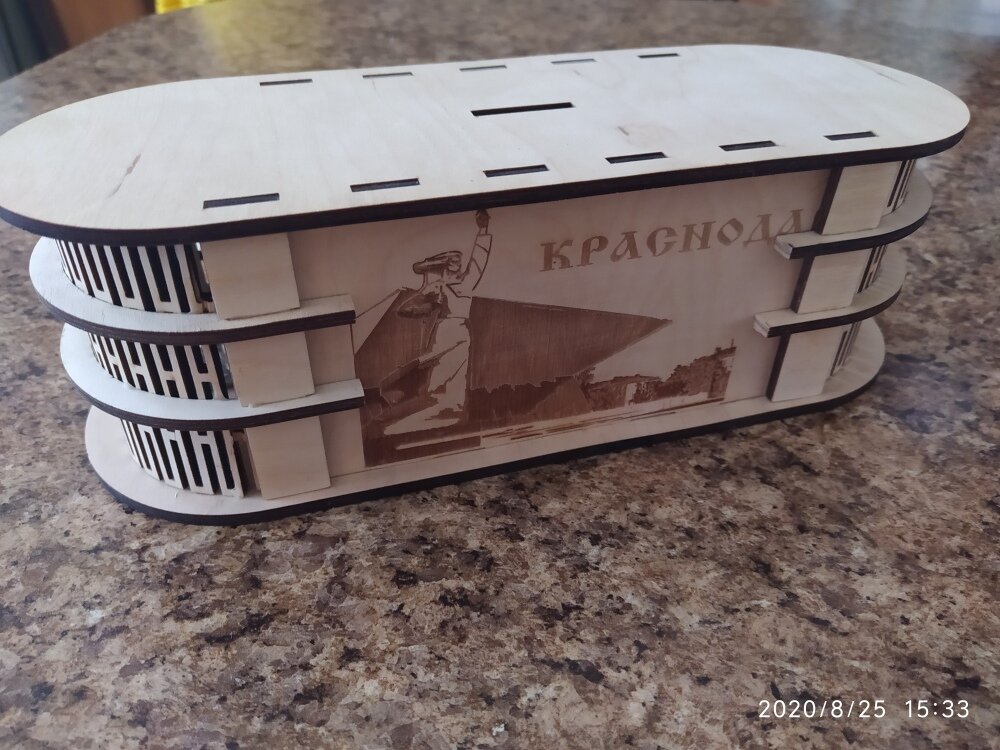 Intra απο ξύλο plywood 3mm-4mm πάχος - Πρότυπο ξύλινο κουμπαρά Δίασταση 30x30 cm Intraeaxys-ro6y9267