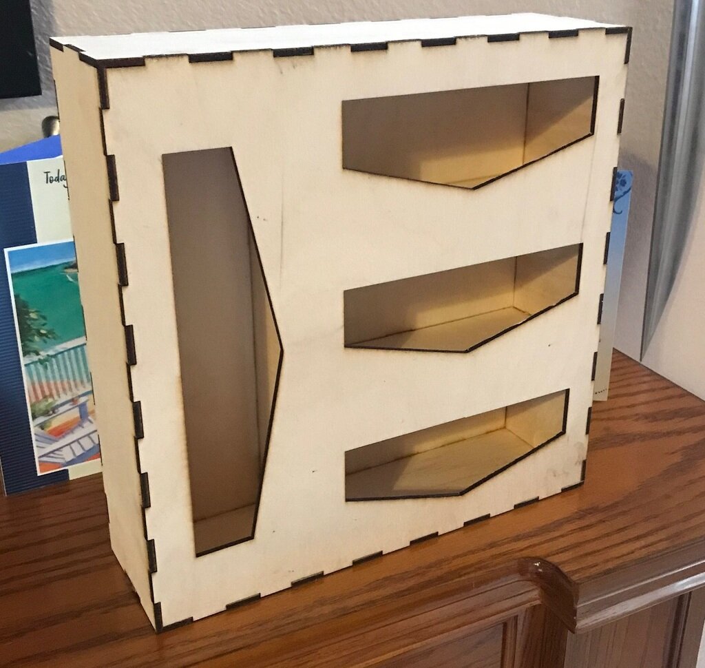 Intra απο ξύλο plywood 3mm-4mm πάχος - Οργανωτής τσάντας αποθήκευσης Δίασταση 30x30 cm Intraeaxys-eo4qgd87