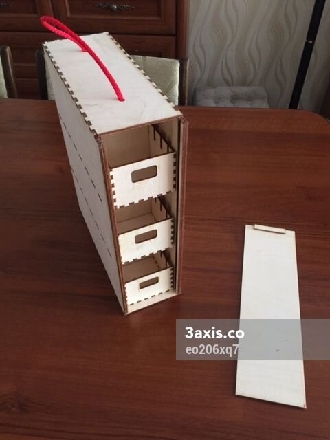 Intra απο ξύλο plywood 3mm-4mm πάχος - Αρχείο PDF Wood Storage Box Δίασταση 30x30 cm Intraeaxys-eo206xq7