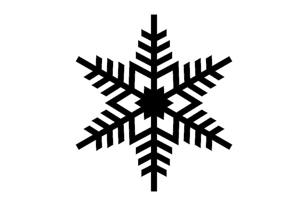 Intra απο ξύλο plywood 3mm-4mm πάχος - Σχέδιο νιφάδας χιονιού Δίασταση 30x30 cm Intraeaxys-eo4kgy7j