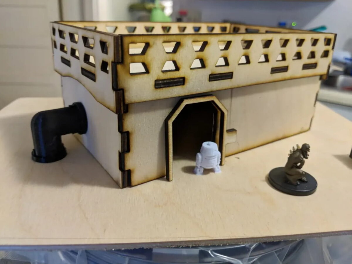 Intra απο ξύλο plywood 3mm-4mm πάχος - Star Wars Legion Building Δίασταση 40x50 cm Intraeaxys-ro6yem37