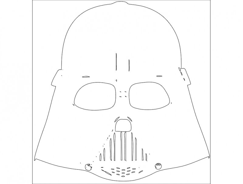 Intra απο ξύλο plywood 3mm-4mm πάχος - Star Wars 2 Δίασταση 30x30 cm Intraeaxys-eox6jgoz